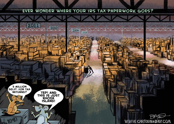 income tax return comics