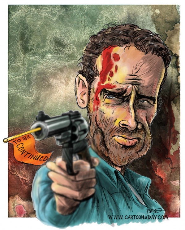 rick-grimes-walking-dead-caricature-b