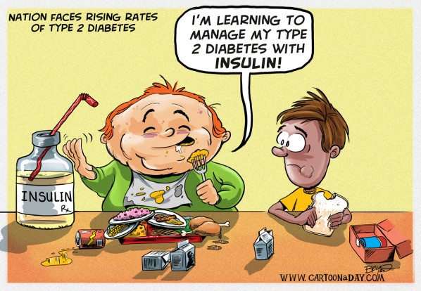 Diabetes Cartoon