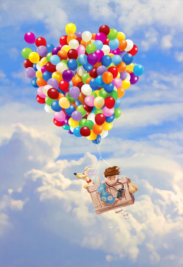 Balloon Boy and Dog Adventure