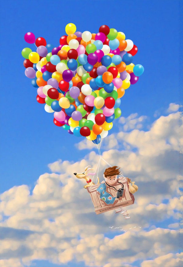 Balloon Boy and Dog Adventure