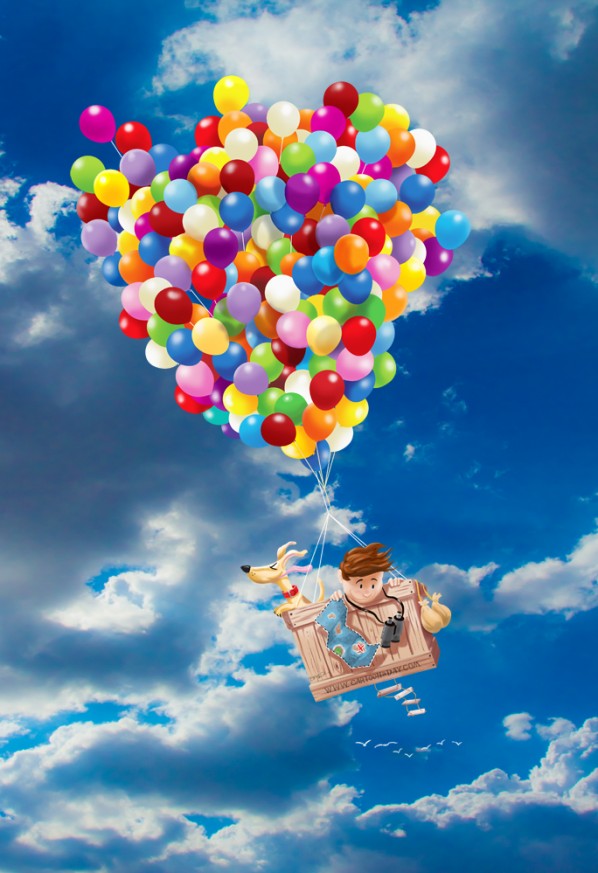 Balloon Boy and Dog Adventure