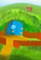 Sketch Hobbit Hole Painting