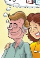 Daughter Engaged Wedding Day Cartoon