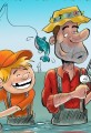 National Get Outdoors Day Cartoon