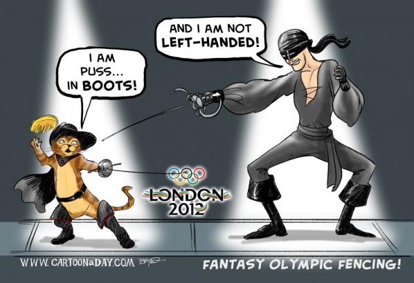 2012 Olympics Fencing Fantasy