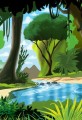 Cartoon Jungle Illustration
