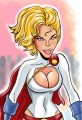San Diego Comic Con Sexy Power Girl