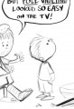 Cartoon Olympic Games-Pole Vaulting