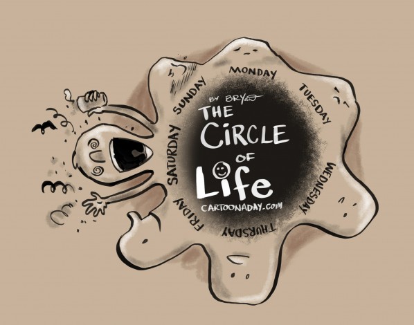 Circle of Life Cartoon Days of the Week ❤ Cartoon « Cartoon A Day