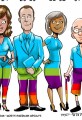 Psychology of Color Cartoon Infographic