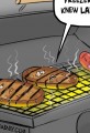 Happy Labor Day 2012 Cartoon Cookout