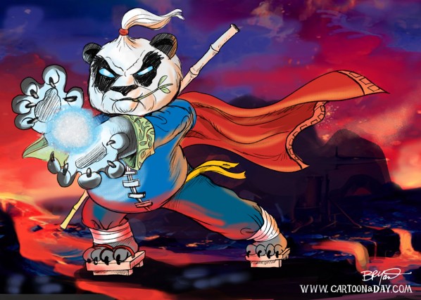 Wow Pandaren Monk Cartoon