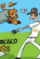 2012 World Series Cartoon Tigers Vs Giants
