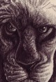 Pen Sketch Cartoon Lion