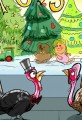 Thanksgiving Vs Christmas Cartoon Turkeys