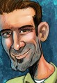 Bryant Arnold Cartoonist Self Portrait