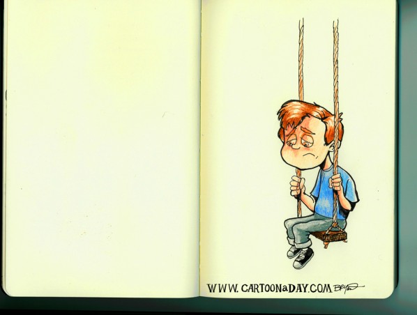 cartoon-boy-swing-sad