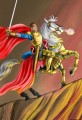 Armored Knight on Horse