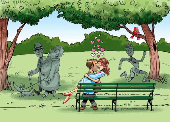 love-park-bench-cartoon