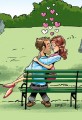 Loving Couple In the Park