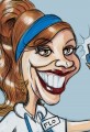 Progressive Insurance Flo Cartoon Caricature