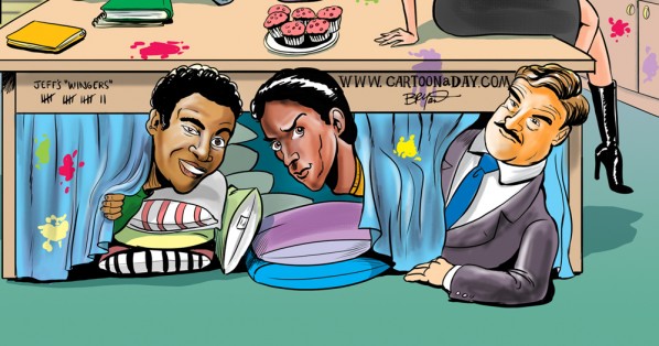 Cartoon Cast of TVs Community