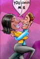 Valentines Day Cartoon-Heart Balloon