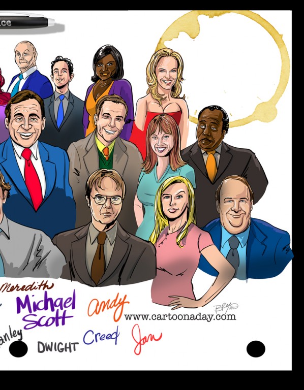 Office-cast-caricature-3