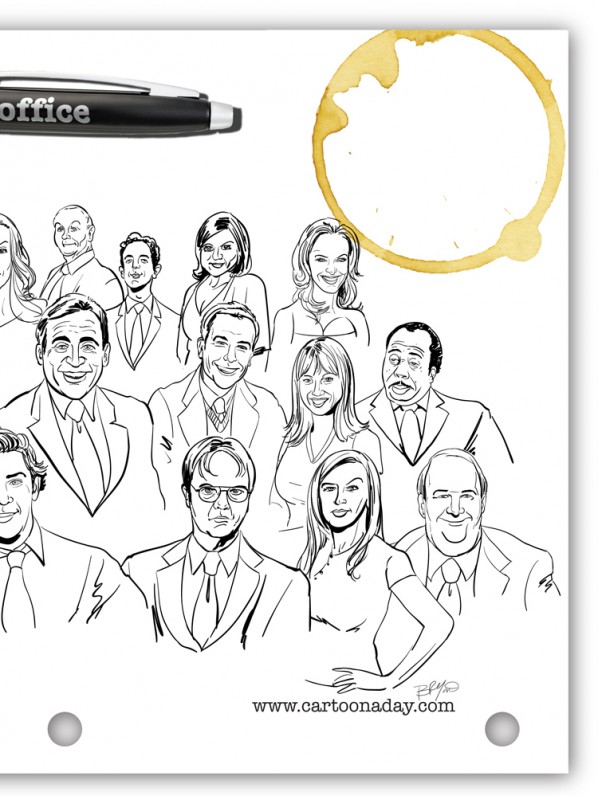 Office-cast-cartoon3