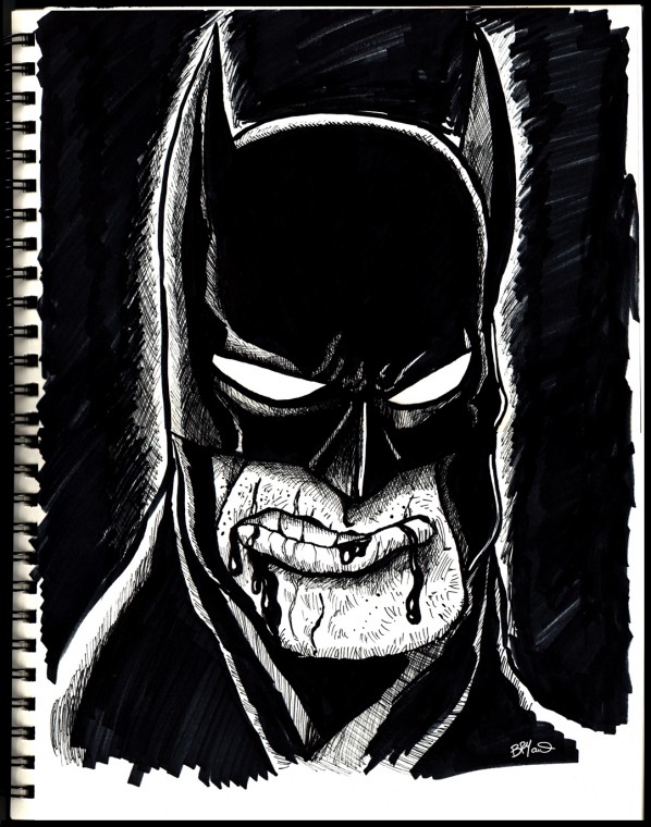 Dark-knight-sketch