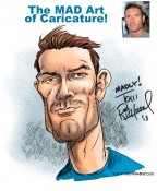Bryant Arnold Caricature by Tom Richmond