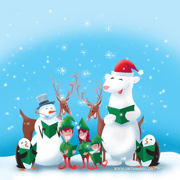 christmas-caroling-animals-cartoon