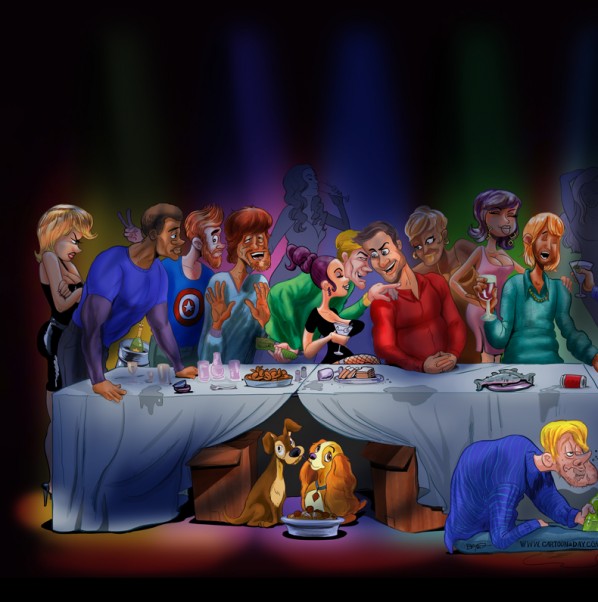 last-supper-cartoon-left