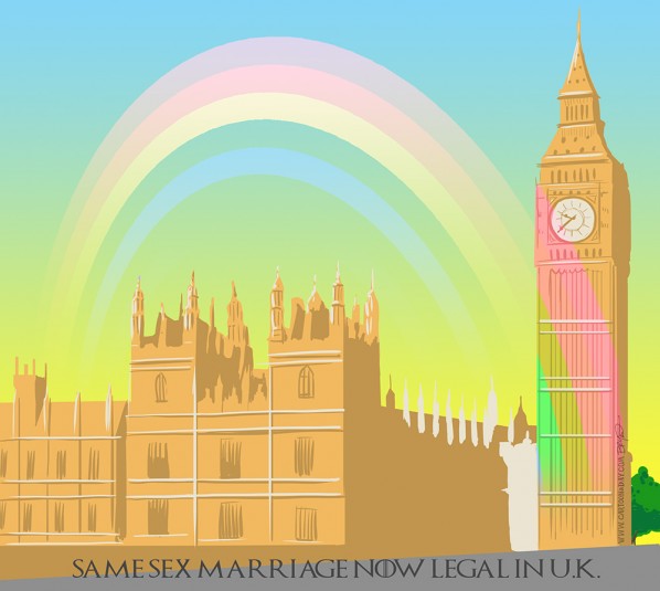 Same Sex Marriage now legal in U.K.