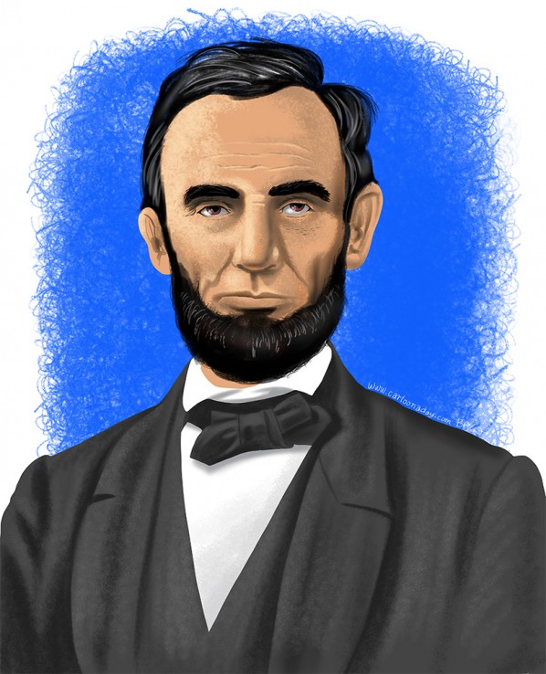 Abraham Lincoln Digital Painting