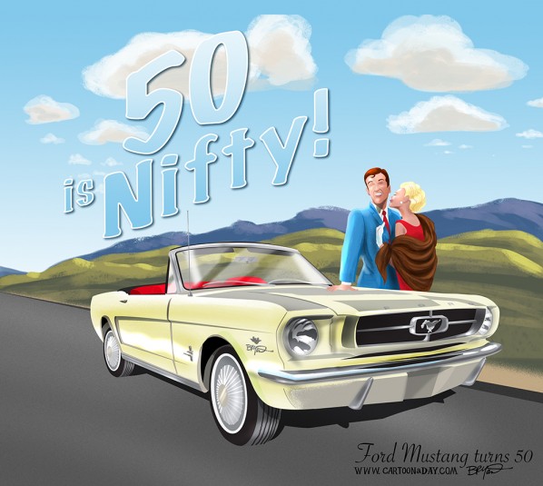 Ford Mustang turns 50 Years Old