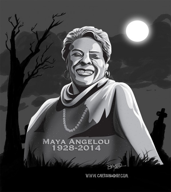 Maya-Angelou-dies-cartoon-gravestone