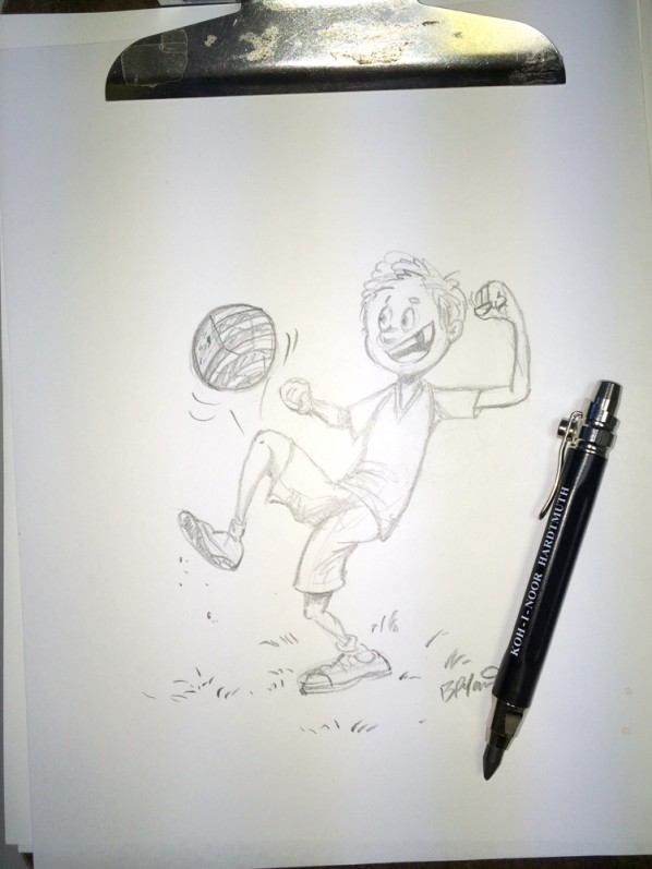 soccerkid-sketch