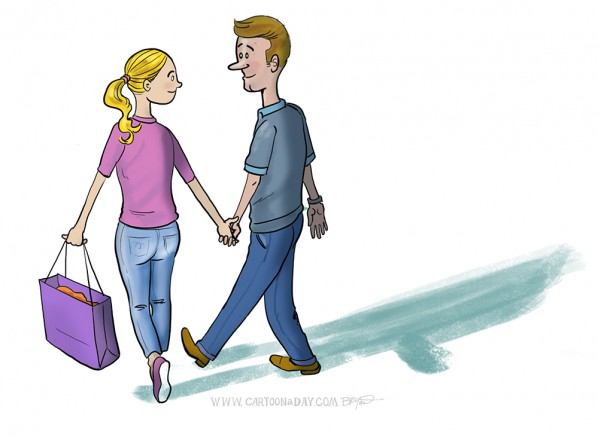 Walking-couple-cartoon