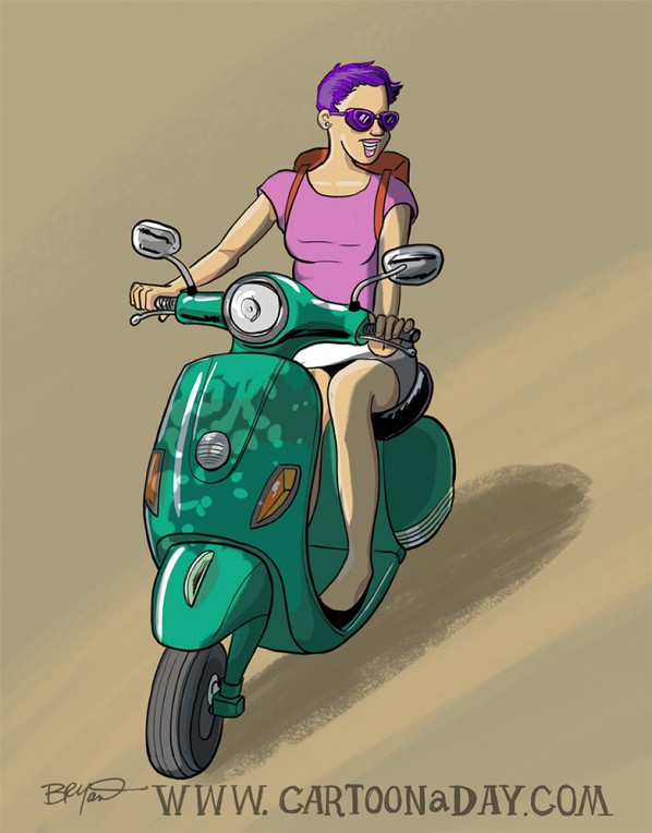 cute-girl-vespa-scooter