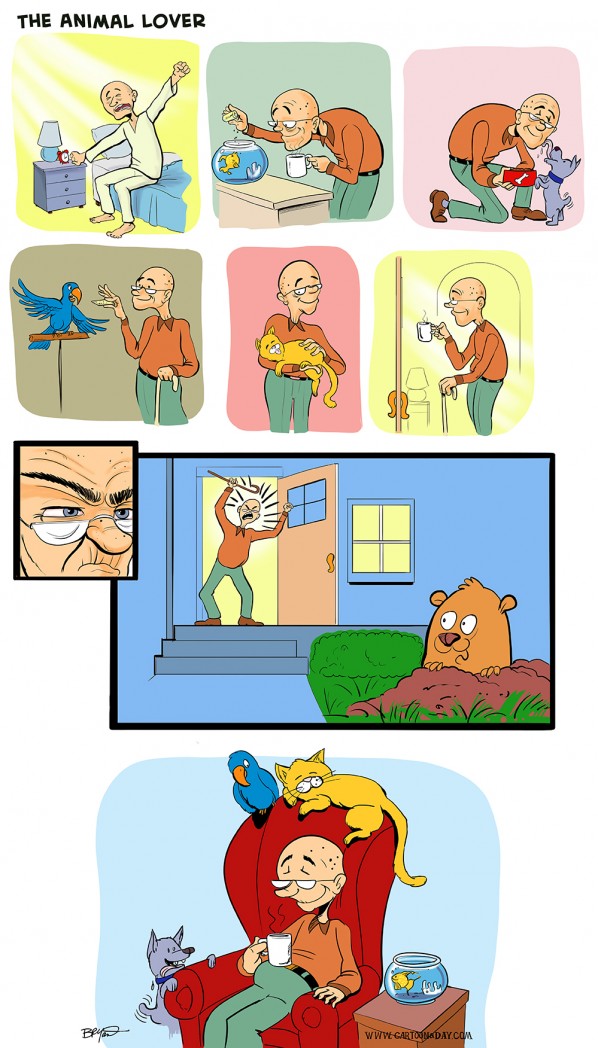 gramps-animal-lover-cartoon