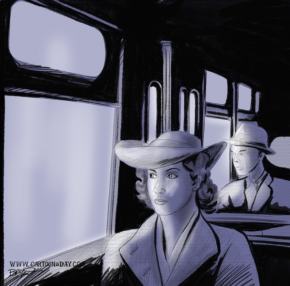 woman-on-a-bus-sketch-cartoon