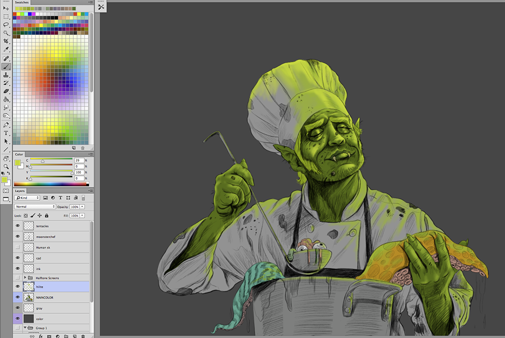 Monster-Chef-Painting-Cartoon_06