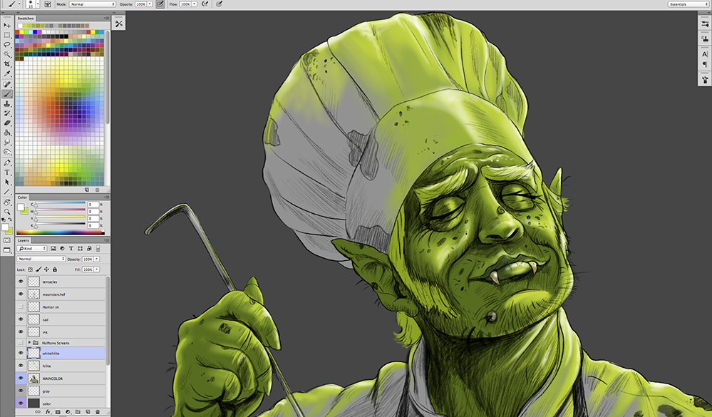 Monster-Chef-Painting-Cartoon_06b