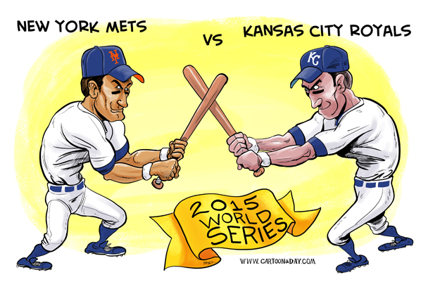 2015 World Series Game Used Lineup Card - Kansas City Royals at New York  Mets- Game #3 (10-30-2015) - Mets Dugout