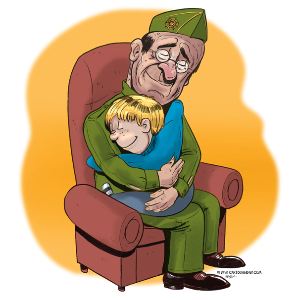 Veterans Day Cartoon Cartoon