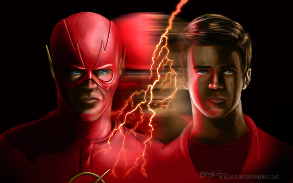 the-flash-grant-gustin-cartoon-598