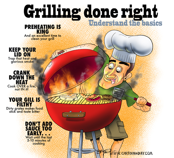 How to Grill Cartoon Cartoon