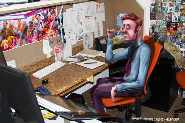 cartoon-man-real-desk-598